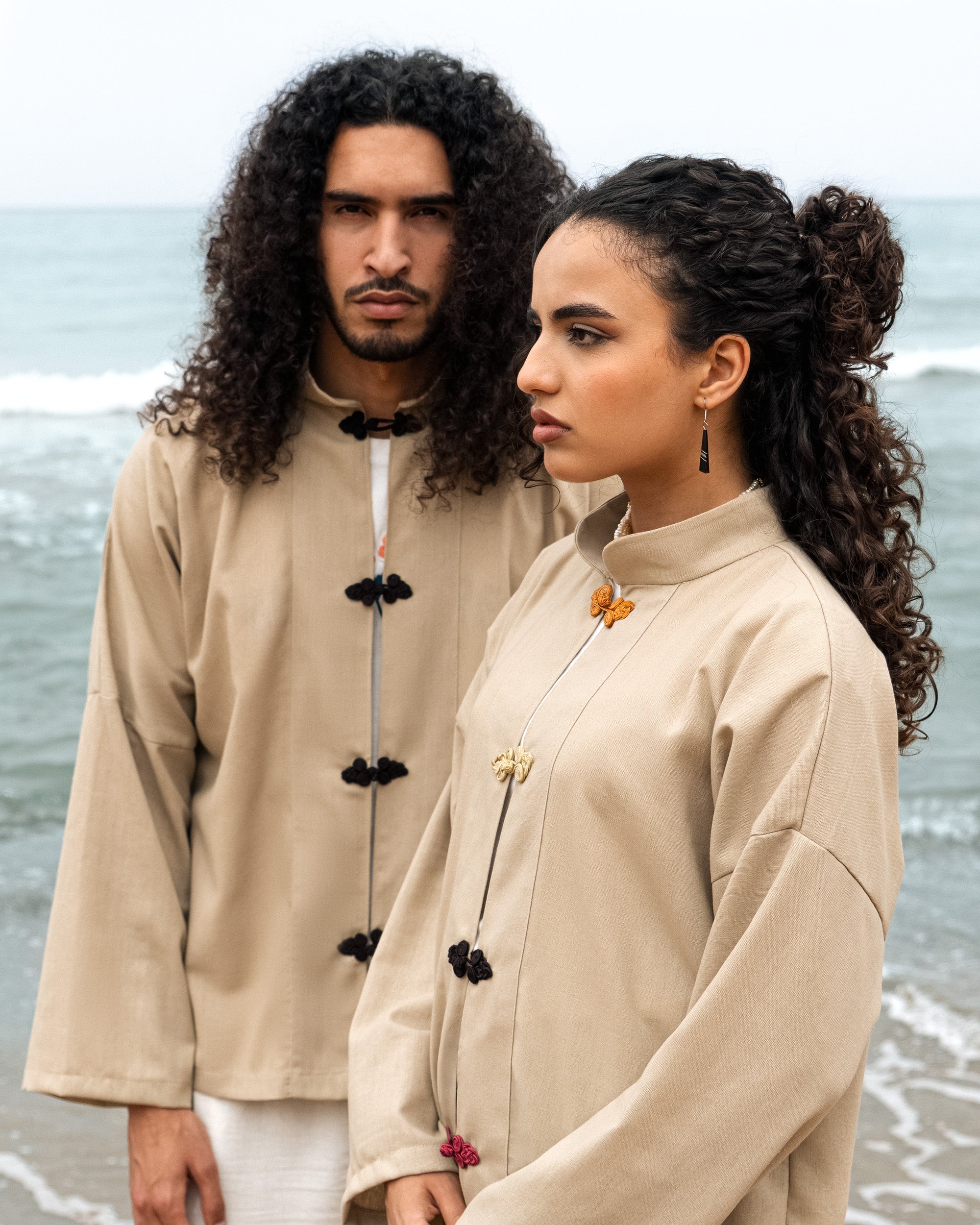 Beige Linen Shanghaï